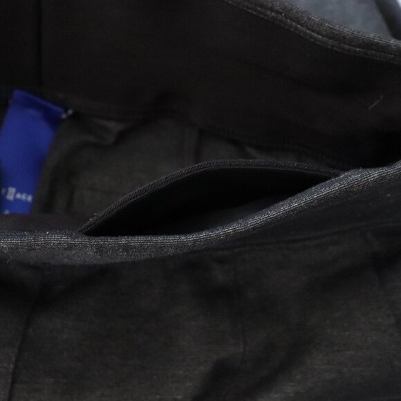 Kit and Ace Mulberry Grey 4 Cashmere Pull On High Rise Straight Leg Trouser Pant - Picture 8 of 14